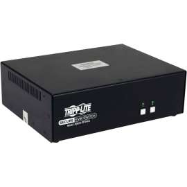 Tripp Lite Secure KVM Switch 2-Port Dual-Monitor DisplayPort 4K NIAP CAC, 2 Computer(s), 1 Local User(s), 3840 x 2160, 7 x USB