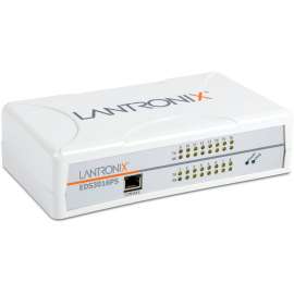 Lantronix EDS EDS3016PS Device Server, New, 512 MB, Twisted Pair, 1 x Network (RJ-45)