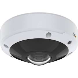 Axis Communications AXIS M3077 6 Megapixel Network Camera, Color, Dome, 65.62 ft Infrared Night Vision, H.264 (MPEG-4 Part 10/AVC), H.265 (MPEG-H Part 2/HEVC), H.264, H.265, MJPEG