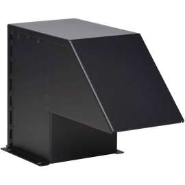 Tripp Lite Service Entrance Hood for Rack Enclosure Server Cabinets Black, Rack-mountable Enclosed Cabinet, Black, Steel