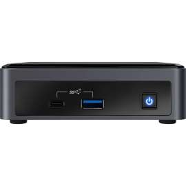 Intel NUC 10 Performance NUC10i7FNKN Barebone System, Mini PC, Socket BGA-1528, 1 x Processor Support, Intel Core i7 10th Gen i7-10710U Hexa-core (6 Core)