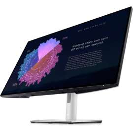 Dell UltraSharp U2722DE 27" LCD Monitor, 16:9, Black, Silver, 27" Class, In-plane Switching (IPS) Black Technology