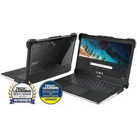 Max Cases MAXCases Extreme Shell-L for Acer C722 Chromebook 11" (Black) - For Acer Chromebook - Black - Impact Absorbing, Impact Resistant, Scratch Resistant, Damage Resistant, Drop Resistant, Slip Resistant - Polycarbonate, Thermoplastic Polyuretha
