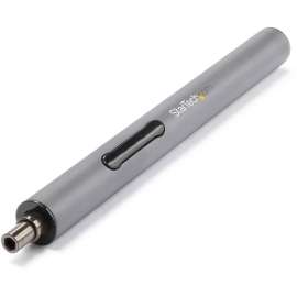 StarTech.com 20-Bit Electric Precision Screwdriver Set, Cordless/Battery Powered, Magnetic Bit Driver Kit for Laptop/Computer/Phone Repair, Electric precision screwdriver kit/set, Mini cordless bit driver incl. case/2xAAA Batteries, 20 bits: Philips x4/Sl