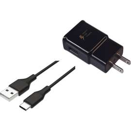 4XEM Samsung USB-C 3FT Charger Kit (Black) - Black