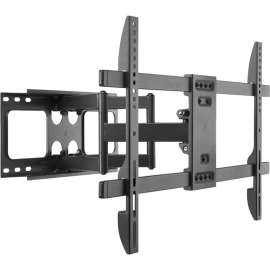 V7 WM1FM80 Full-Motion TV Wall Mount - 43" to 80" Screen Support - 132lbs/60kg Load Capacity - 200 X 200 VESA Standard 600 X 400 MAX VESA - Tilt/Swivel - 1 Display(s) Supported - 43" to 80" Screen Support - 132 lb Load Capacity - 600 x 400, 200 x 20