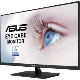 ASUS 31.5" 1440P Monitor (VP32AQ), QHD (2560 x 1440), IPS, 100% sRGB, HDR10, 75Hz, Speakers, Adaptive-Sync/FreeSync, Low Blue Light, Eye Care, VESA Mountable, Frameless, DisplayPort, HDMI, Tilt, 32" Class, In-plane Switching (IPS) Technology, 2560 x 1440