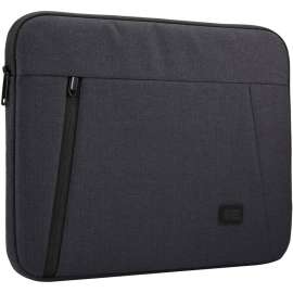 Case Logic Huxton HUXS-214 Carrying Case (Sleeve) for 14" Notebook, Accessories - Black - Polyester Body - 11.8" Height x 1.2" Width x 14.4" Depth - 1 Carton