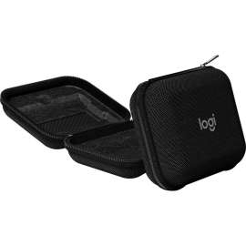 Logitech Carrying Case Mevo Camera, Black, Scratch Resistant, Bump Resistant, Damage Resistant, Abrasion Resistant, 2.2" Height x 5" Width x 4.5" Depth
