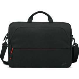 Lenovo Essential Carrying Case for 16" Notebook, Black, Polyester, Polyvinyl Chloride (PVC), Polyethylene Terephthalate (PET) Body, Shoulder Strap, Luggage Strap