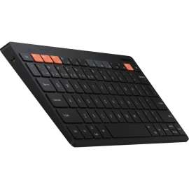 Samsung Smart Keyboard Trio 500, Black - Wireless Connectivity - Bluetooth - 32.81 ft - Smartphone, Tablet - AAA Battery Size Supported - Black
