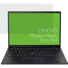 Lenovo 14.0 inch 1610 Privacy Filter for X1 Carbon Gen9 with COMPLY Attachment from 3M Matte - For 14" Widescreen LCD Notebook - 16:10 - Cold Resistant, Heat Resistant, Humidity Resistant, Thermal Shock Resistant - Anti-glare - 1 Pack