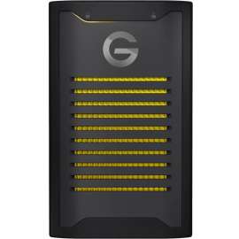 Wd SanDisk Professional G-DRIVE ArmorLock SDPS41A-002T-GBANB 2 TB Portable Rugged Solid State Drive - M.2 External - USB 3.2 (Gen 2) Type C - 256-bit Encryption Standard - 5 Year Warranty