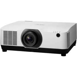 Nec Projectors Proav Sharp NEC Display NP-PA804UL-W 3D Ready LCD Projector - 16:10 - Wall Mountable - White - High Dynamic Range (HDR) - 1920 x 1200 - Front, Rear, Ceiling - 1080p - 20000 Hour Normal ModeWUXGA - 3,000,000:1 - 8200 lm - HDMI - USB