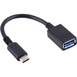 4XEM 10in USB 2.0 Type-C to USB Type-A Adaptor, 4.09" USB/USB-C Data Transfer Cable for Peripheral Device, Flash Drive, Keyboard, Mouse, First End: 1 x USB 2.0 Type A, Female, Second End: 1 x USB 2.0 Type C
