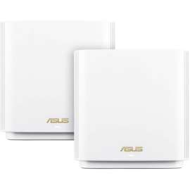 Asus ZenWiFi ET8 ET8 (W-2-PK) Wi-Fi 6 IEEE 802.11ax Wireless Router, 2.40 GHz ISM Band, 5 GHz UNII Band, 6 x Antenna(6 x Internal), 825 MB/s Wireless Speed