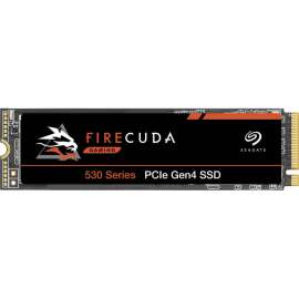 Seagate FireCuda 530 ZP2000GM3A013 2 TB Solid State Drive, M.2 2280 Internal, PCI Express NVMe (PCI Express NVMe 4.0 x4), Black, Desktop PC Device Supported