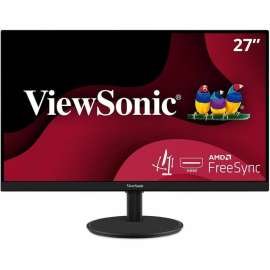 ViewSonic VA2747-MHJ 27 Inch Full HD 1080p Monitor with Advanced Ergonomics, Ultra-Thin Bezel, AMD FreeSync, 75 Hz, Eye Care, HDMI, VGA Inputs for Home and Office - VA2747-MHJ - 1080p Ergonomic Monitor with AMD FreeSync, 75 Hz, Eye Care, HDMI, VGA