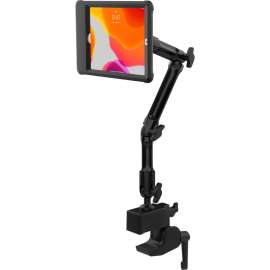 Cta Digital Inc. CTA Digital Custom Flex Clamp Mount with Wireless Inductive Charging Case Kit - 7" to 14" Screen Support - 75 x 75, 100 x 100 - VESA Mount Compatible - Rugged