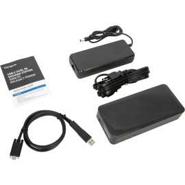 Targus USB-C Universal DV4K Docking Station with 100W Power Delivery, for Notebook, 100 W, USB 3.2 (Gen 1) Type C, 2 Displays Supported