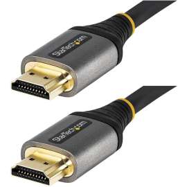 StarTech.com 6ft (2m) Premium Certified HDMI 2.0 Cable, High Speed Ultra HD 4K 60Hz HDMI Cable with Ethernet, HDR10, UHD HDMI Monitor Cord, 6.6 feet (2m) Premium Certified High Speed HDMI cable with Ethernet, Ultra HD HDMI 2.0 cable supports 18Gbps; 4K 60