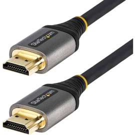 StarTech.com 10ft 3m Premium Certified HDMI 2.0 Cable, High Speed Ultra HD 4K 60Hz HDMI Cable with Ethernet, HDR10, UHD HDMI Monitor Cord, 9.8 feet (3m) Premium Certified High Speed HDMI cable with Ethernet, Ultra HD HDMI 2.0 cable supports 18Gbps; 4K 60H
