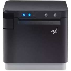 Star Micronics mC-Print3 MCP31L NH BK US Desktop Direct Thermal Printer, Monochrome, Receipt Print, Ethernet, USB
