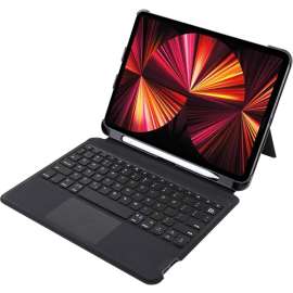CODi Keyboard/Cover Case (Folio) for 12.9" Apple iPad Pro (5th Generation) Tablet, Bump Resistant, Scratch Resistant, Wear Resistant, Polycarbonate, Aluminum Body, Textured, 8.7" Height x 11.3" Width x 0.5" Depth