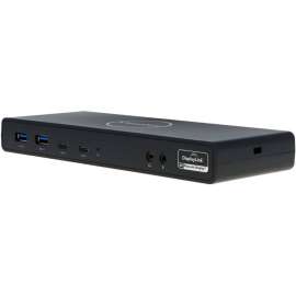VisionTek VT4510 USB 3.0 & USB-C Dual Display 4K 100W Power Delivery Docking Station, for Notebook, 100 W, USB 3.1 (Gen 2) Type C, 2 Displays Supported