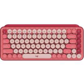 Logitech POP Keys Wireless Mechanical Keyboard with Customizable Emoji Keys, Wireless Connectivity, Bluetooth, 32.81 ft, 4 Emoji Hot Key(s)