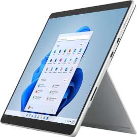 Microsoft Surface Pro 8 Tablet - 13" - Core i7 - 16 GB RAM - 256 GB SSD - Windows 11 - Platinum - 2880 x 1920 - PixelSense Display - LTE - 5 Megapixel Front Camera - 16 Hours Maximum Battery Run Time