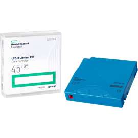 HPE LTO-9 Ultrium 45TB RW Non Custom Labeled 20 Data Cartridges with Cases, LTO-9, Rewritable, 18 TB (Native) / 45 TB (Compressed), 3395.67 ft Tape Length