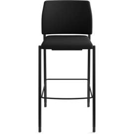 HON Accommodate Series Guest Chair, 23.25" x 21" x 32", Black Seat/Black Back, Black Base, 2/Carton