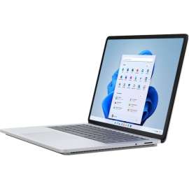 Microsoft Surface Laptop Studio 14.4" Touchscreen Convertible 2 in 1 Notebook - 2400 x 1600 - Intel Core i5 - 16 GB Total RAM - 256 GB SSD - Platinum - Intel Chip - Intel - PixelSense - Front Camera/Webcam - 19 Hours Battery Run Time - IEEE 802.11ax