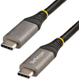 StarTech.com 20" 50cm USB C Cable 10Gbps, USB 3.1 Type-C Cable, 5A/100W, DP Alt Mode, USB-C Cord for USB-C Laptop/Phone/Device, 1.6ft (0.5m) USB C cable 10Gbps; USB 3.2 Gen 2, DP Alt mode (8K 30Hz); 100W/5A PD 3.0 charging; Thunderbolt 3 Compatible, Short