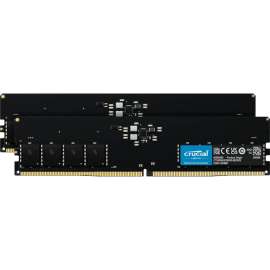 Micron Crucial 32GB (2 x 16GB) DDR5 SDRAM Memory Kit, For Motherboard, 32 GB (2 x 16GB), DDR5-4800/PC5-38400 DDR5 SDRAM, 4800 MHz