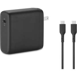Kensington 100W USB-C GaN Power Adapter, 1 Pack, 100 W, Black