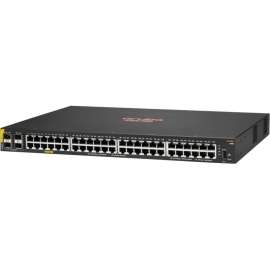 HPE Aruba 6100 48G Class4 PoE 4SFP+ 370W Switch - 48 Ports - 3 Layer Supported - Modular - 30.60 W Power Consumption - 370 W PoE Budget - Twisted Pair, Optical Fiber - PoE Ports - 1U High - Rack-mountable, Wall Mountable