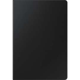 Samsung Book Cover Carrying Case (Book Fold) for 12.4" Samsung Galaxy Tab S7 FE, Galaxy Tab S7+ Tablet - Black - Scratch Resistant, Bump Resistant, Bacterial Resistant, Dust Resistant
