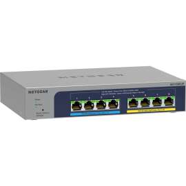 Netgear 8-port Ultra60 PoE++ Multi-Gigabit (2.5G) Ethernet Plus Switch, 8 Ports, 2.5 Gigabit Ethernet, 2.5GBase-T, 3 Layer Supported