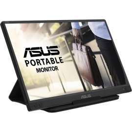Asus ZenScreen MB166C 15.6" Full HD LCD Monitor - 16:9 - Black - 16" Class - In-plane Switching (IPS) Technology - LED Backlight - 1920 x 1080 - 262k - 250 Nit - 5 ms - 60 Hz Refresh Rate
