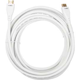 Rocstor Premium HDMI Cable with Ethernet, 4K/60Hz, 25 ft HDMI A/V Cable for Projector, Flat Panel Display, Satellite Receiver, DVD Player, Gaming Console, HDTV, Satellite Receiver, Blu-ray Player, Computer, Cable Box, Home Theater System, ..., First End: 