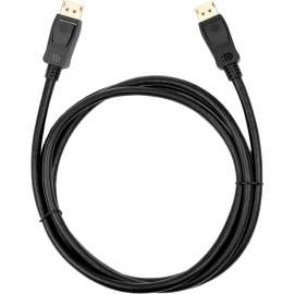 Rocstor DisplayPort 1.4 Cable, 6 ft DisplayPort A/V Cable for Audio/Video Device, Desktop Computer, Notebook, Chromebook, TV, Projector, Notebook, Digital Signage Display, Monitor, First End: 1 x 20-pin DisplayPort 1.4 Digital Audio/Video, Male, Second En