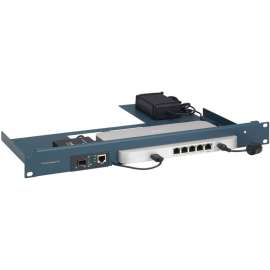 RACKMOUNT.IT Cisrack RM-CI-T4-MC Rack Shelf, For Firewall, Networking, 1U Rack Height x 19" Rack Width, Rack-mountable, Metallic Blue