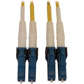 Tripp Lite Fiber Optic Cable 400G Duplex Singlemode 9/125 LC/UPC OS2 M/M 2M, 6.56 ft Fiber Optic Network Cable for Network Device, Switch, Patch Panel, First End: 2 x LC/UPC Network, Male, Second End: 2 x LC/UPC Network