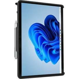 Targus Protect THD518GLZ Carrying Case Microsoft Surface Pro 8 Tablet - Black - Drop Resistant, Bump Resistant, Impact Resistant, Shock Absorbing Shell, Slip Resistant - Hand Strap - 8.8" Height x 11.6" Width x 0.7" Depth