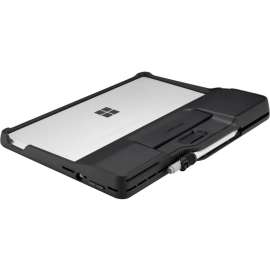 Kensington BlackBelt Rugged Case with Integrated Smart Card Reader (CAC) for Surface Pro 8, For Microsoft Surface Pro 8 Tablet, Black, Drop Resistant, Drop Proof, Polycarbonate, Acrylonitrile Butadiene Styrene (ABS), Thermoplastic Polyurethane (TPU)