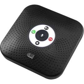 Adesso 360 Conference Call Bluetooth/Wired Speaker with Microphone and USB 3.0 Hubs, USB, Microphone, Battery