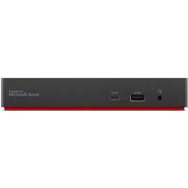 Lenovo ThinkPad Universal USB-C Smart Dock - for Notebook/Desktop PC - 96 W - USB Type C - 4K - 3840 x 2160 - 2 x USB 2.0 - USB Type-C - Network (RJ-45) - 1 x HDMI Ports - HDMI - 2 x DisplayPorts - DisplayPort - Wired - Gigabit Ethernet - Windows