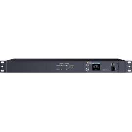 CyberPower Switched ATS PDU PDU24001 10-Outlets PDU - Metered - NEMA 5-15P - 10 x NEMA 5-15R - 120 V AC - Network (RJ-45) - 1U - Horizontal - Rack-mountable